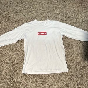 Supreme l/s box logo
